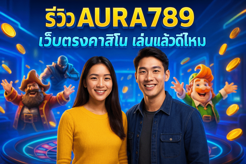 รีวิว AURA789 เว็บตรงคาสิโน เล่นแล้วดีไหม