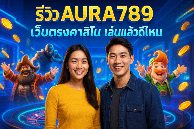 รีวิว AURA789 เว็บตรงคาสิโน เล่นแล้วดีไหม