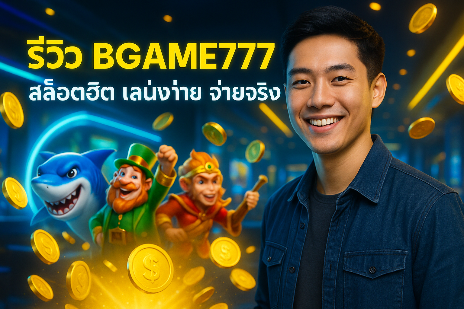 รีวิว BGAME777 สล็อตฮิต เล่นง่าย จ่ายจริง
